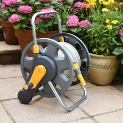 Hozelock 2-in-1 Assembled Empty Hose Reel -Garden Tools Sales Store 5010646046473 3