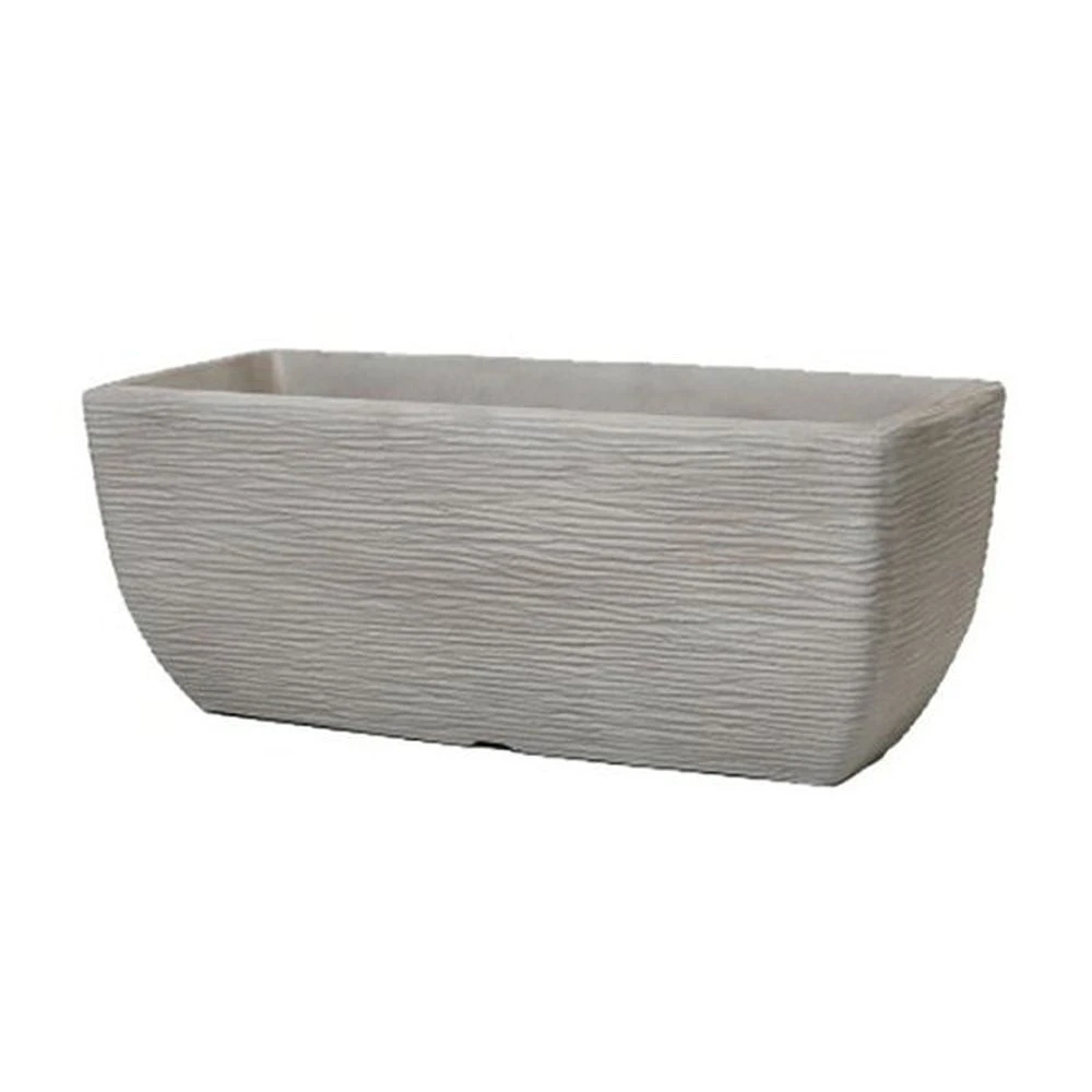Stewarts 60cm Grey Cotswold Trough Planter 1 Stewarts 60cm Grey Cotswold Trough Planter