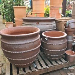 Woodlodge 70cm Kilburn Natural Clay Glazed Pot -Garden Tools Sales Store 5021346484649 3