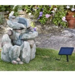Smart Solar 51cm Rock Fall Solar Water Feature 5 Smart Solar 51cm Rock Fall Solar Water Feature -Garden Tools Sales Store 5050642007931 3