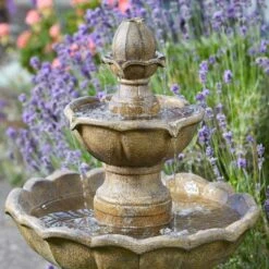 Smart Solar 98cm 3-Tier Kingsbury Solar Water Feature -Garden Tools Sales Store 5050642013253 3