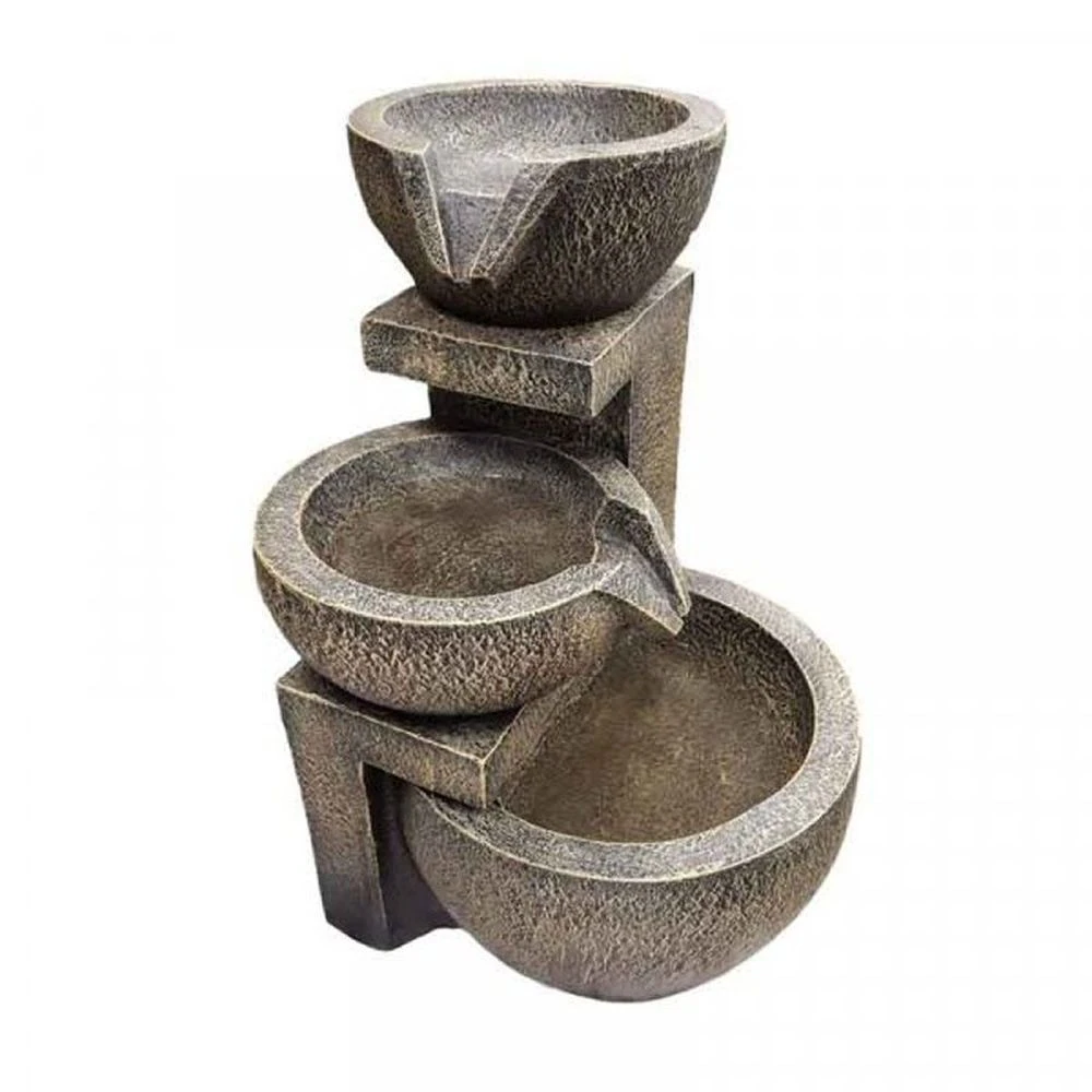 Smart Solar 49cm Genoa Cascade Solar Water Feature 1 Smart Solar 49cm Genoa Cascade Solar Water Feature