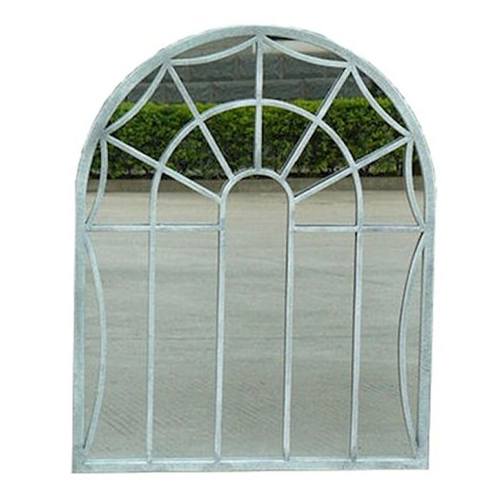 Ascalon 90cm Cream Arch Outdoor/Indoor Mirror 1 Ascalon 90cm Cream Arch Outdoor/Indoor Mirror