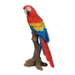 Vivid Arts 38cm Red Macaw Perched - XRL-MCW5-B