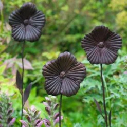 Wilstone 127cm Iron Poppy Flower Garden -Garden Tools Sales Store 5060345971767 3