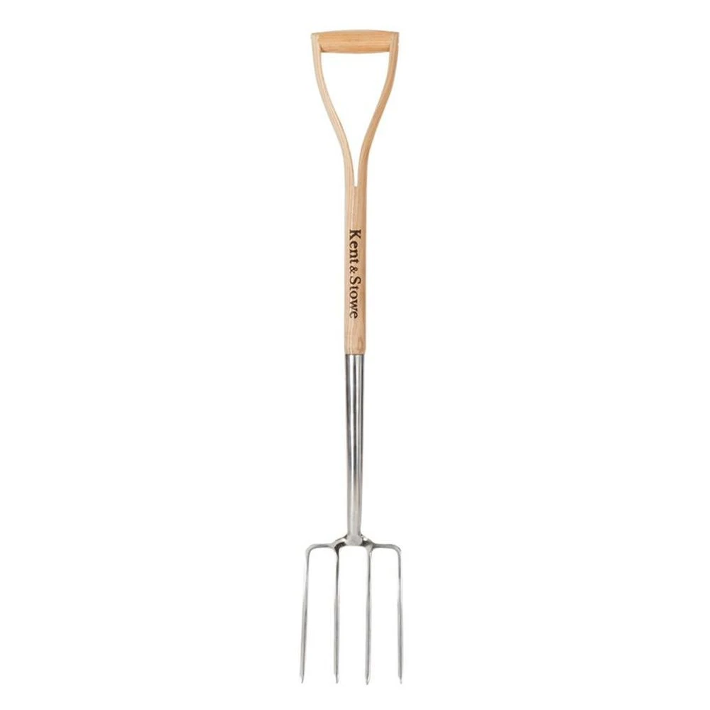 Kent & Stowe Garden Life Stainless Steel Digging Fork 1 Kent & Stowe Garden Life Stainless Steel Digging Fork