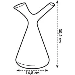 Elho 1.7 Litre Warm Grey Plunge Watering Can -Garden Tools Sales Store 8711904302726 3