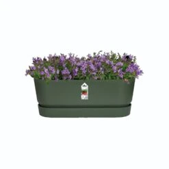 Elho 70cm Living Concrete Greenville Trough Long -Garden Tools Sales Store 8711904357764 3